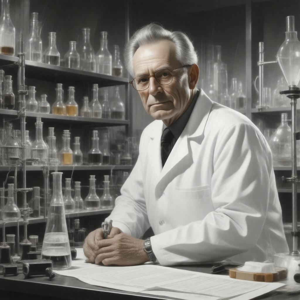 AI-created image of Paul Boyer