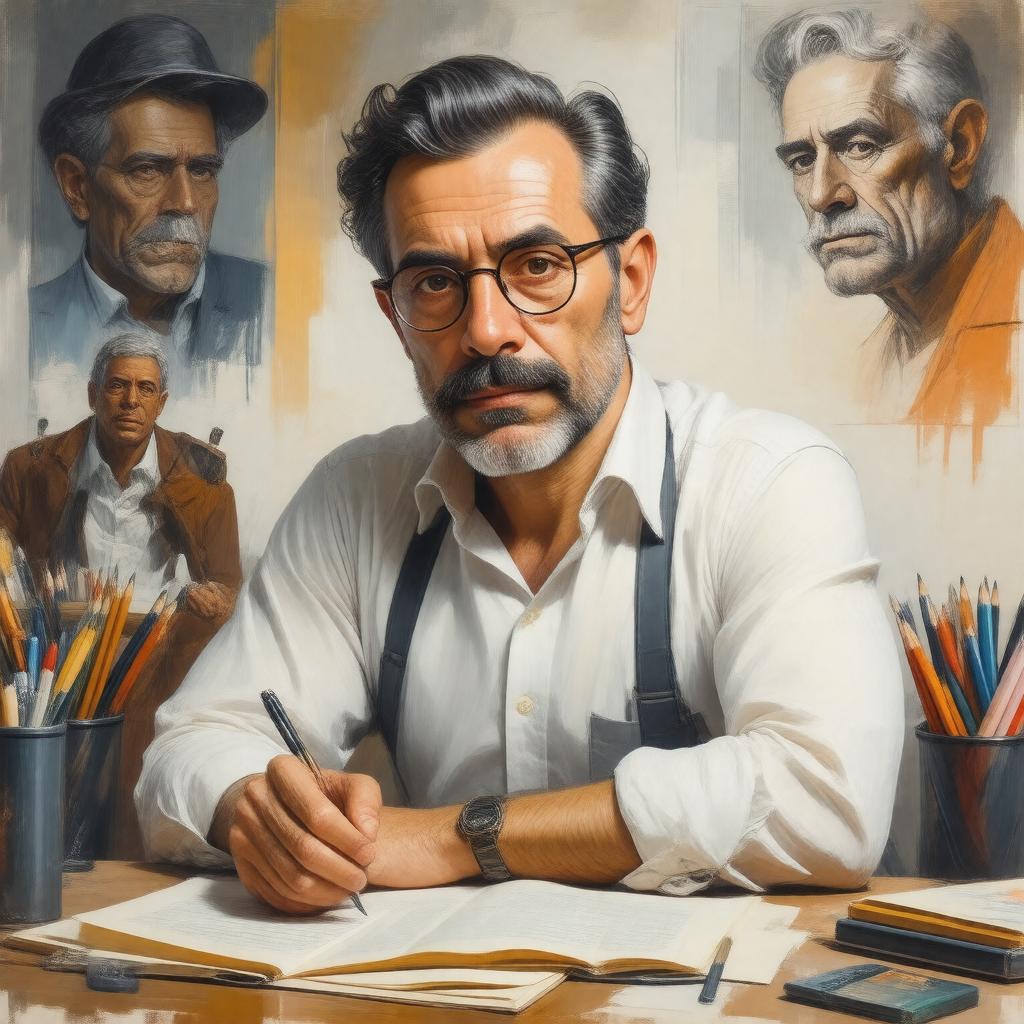 AI-created image of Paul Breccia