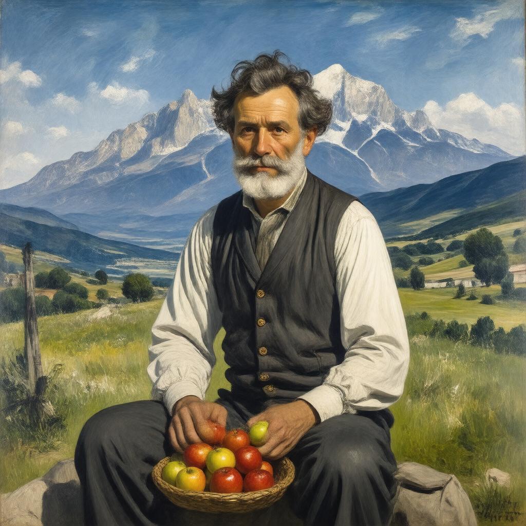 AI-created image of Paul Cézanne
