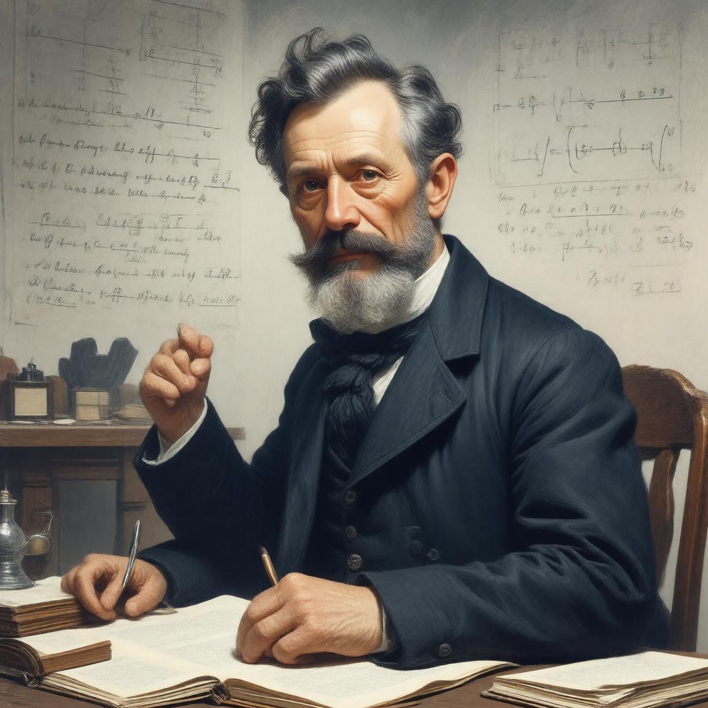 AI-created image of Paul Cyan