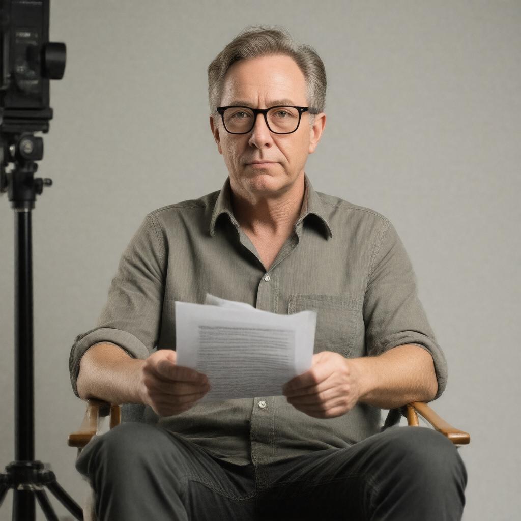 AI-created image of Paul Feig