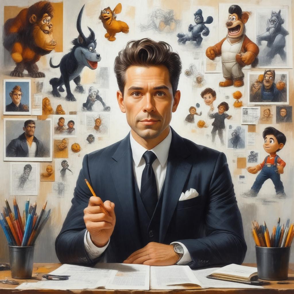 AI-created image of Paul Felix