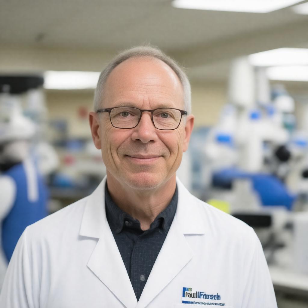 Click to view larger image AI-created image of Paul Frisch