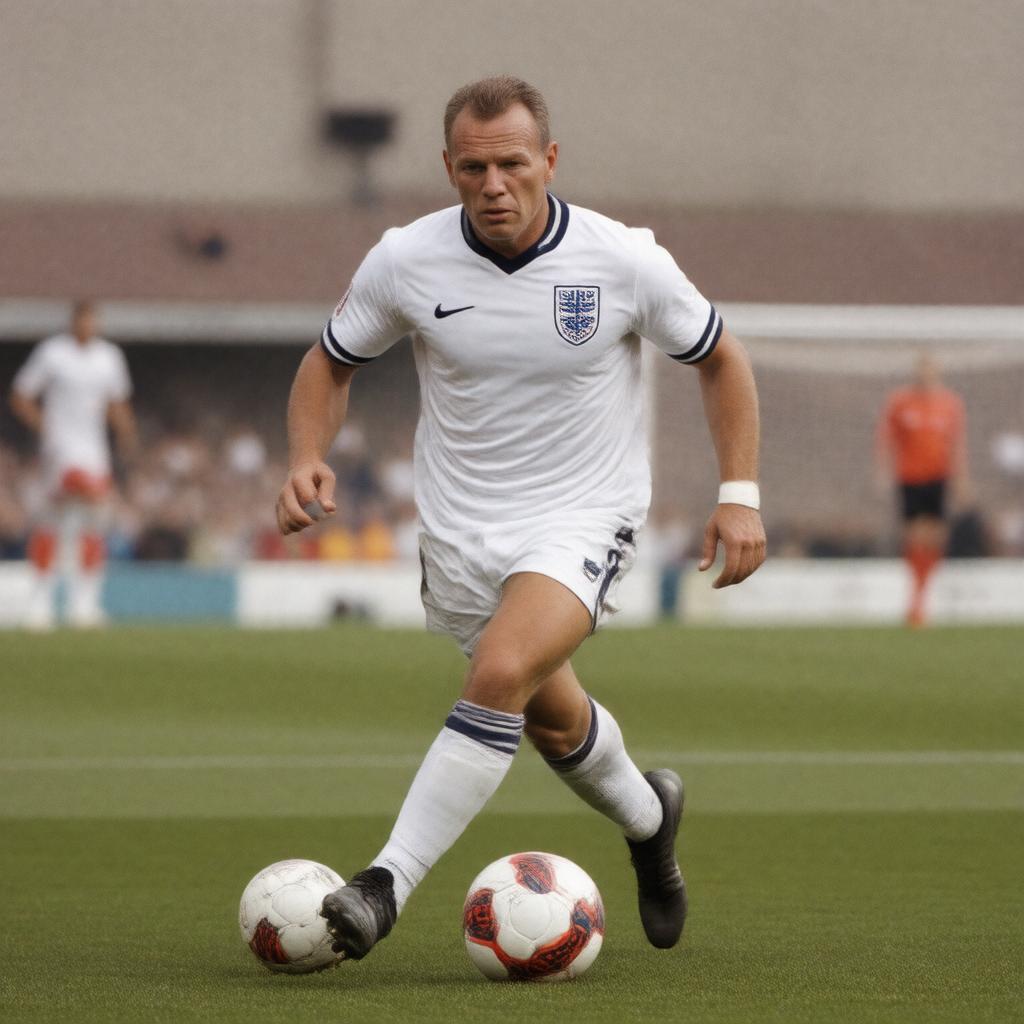 AI-created image of Paul Gascoigne