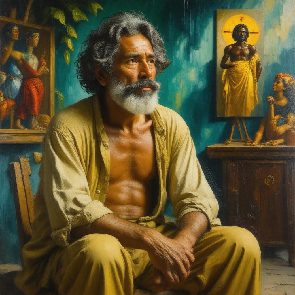 AI-created image of Paul Gauguin