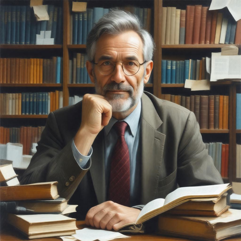 AI-created image of Paul Gilroy