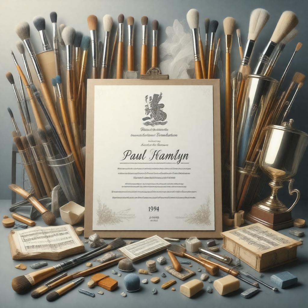 AI-created image of Paul Hamlyn Award