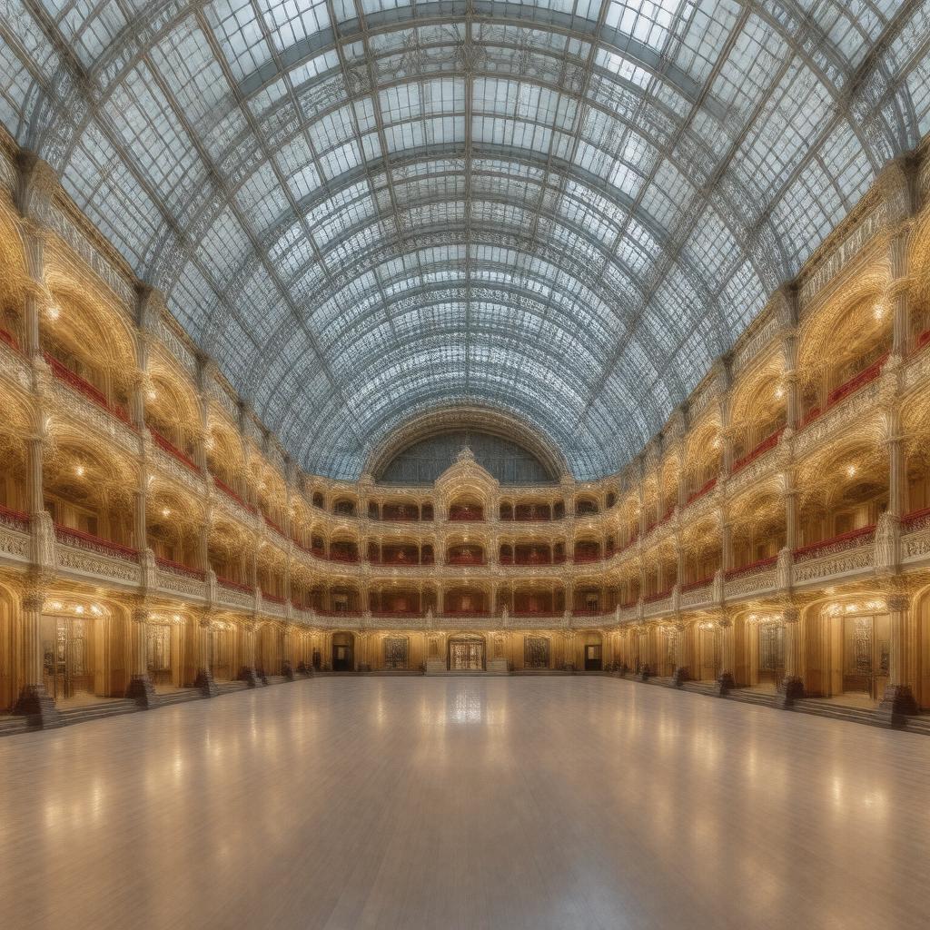 AI-created image of Paul Hamlyn Hall
