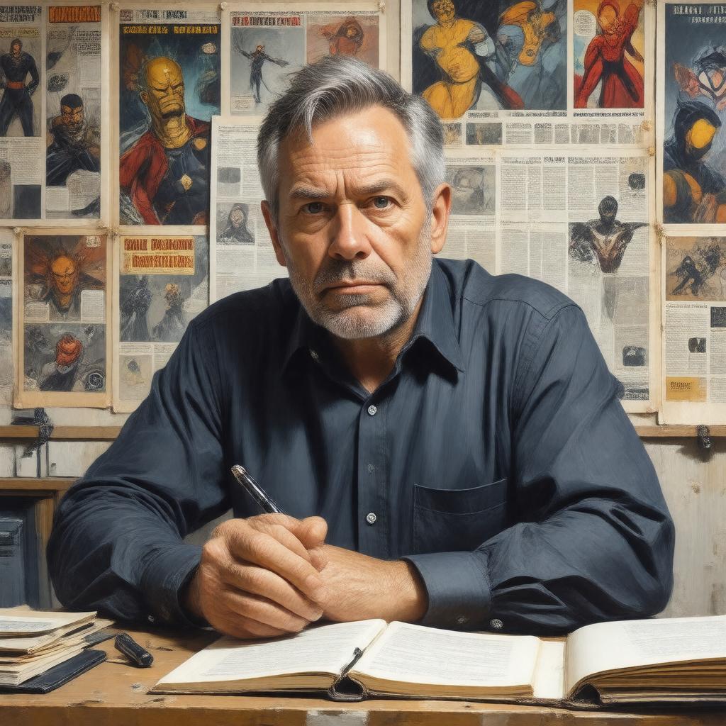 AI-created image of Paul Jenkins