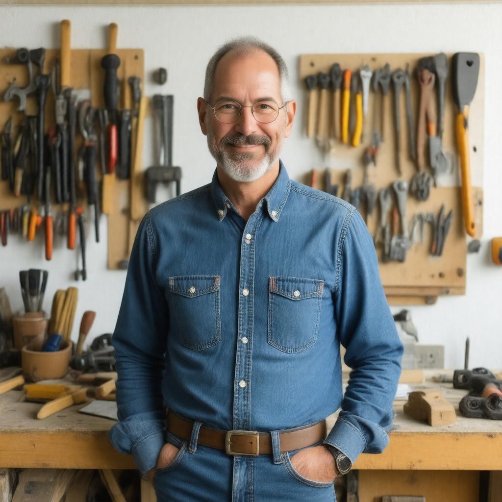 AI-created image of Paul Jobs