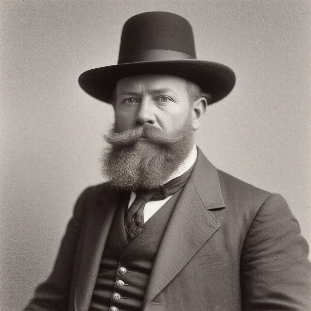 AI-created image of Paul Kruger