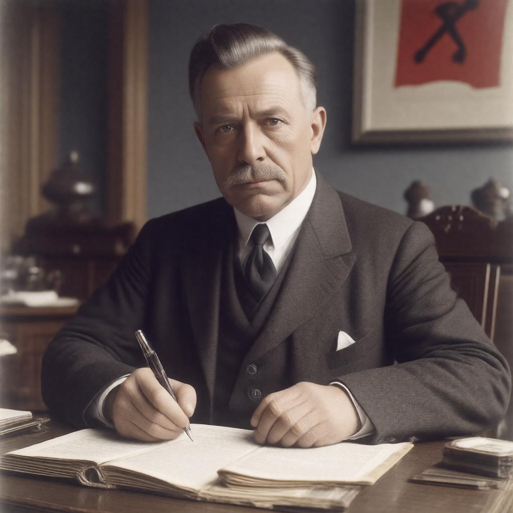 AI-created image of Paul Levi