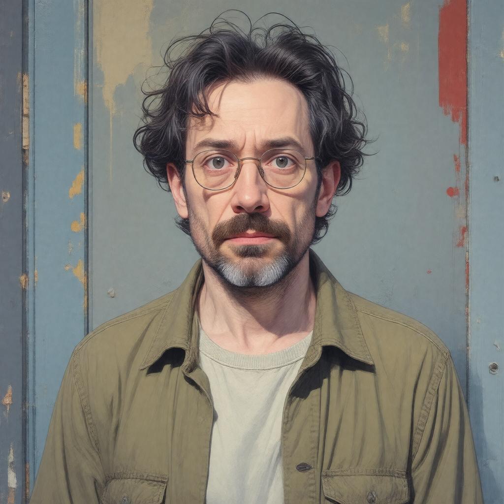 AI-created image of Paul Magenta