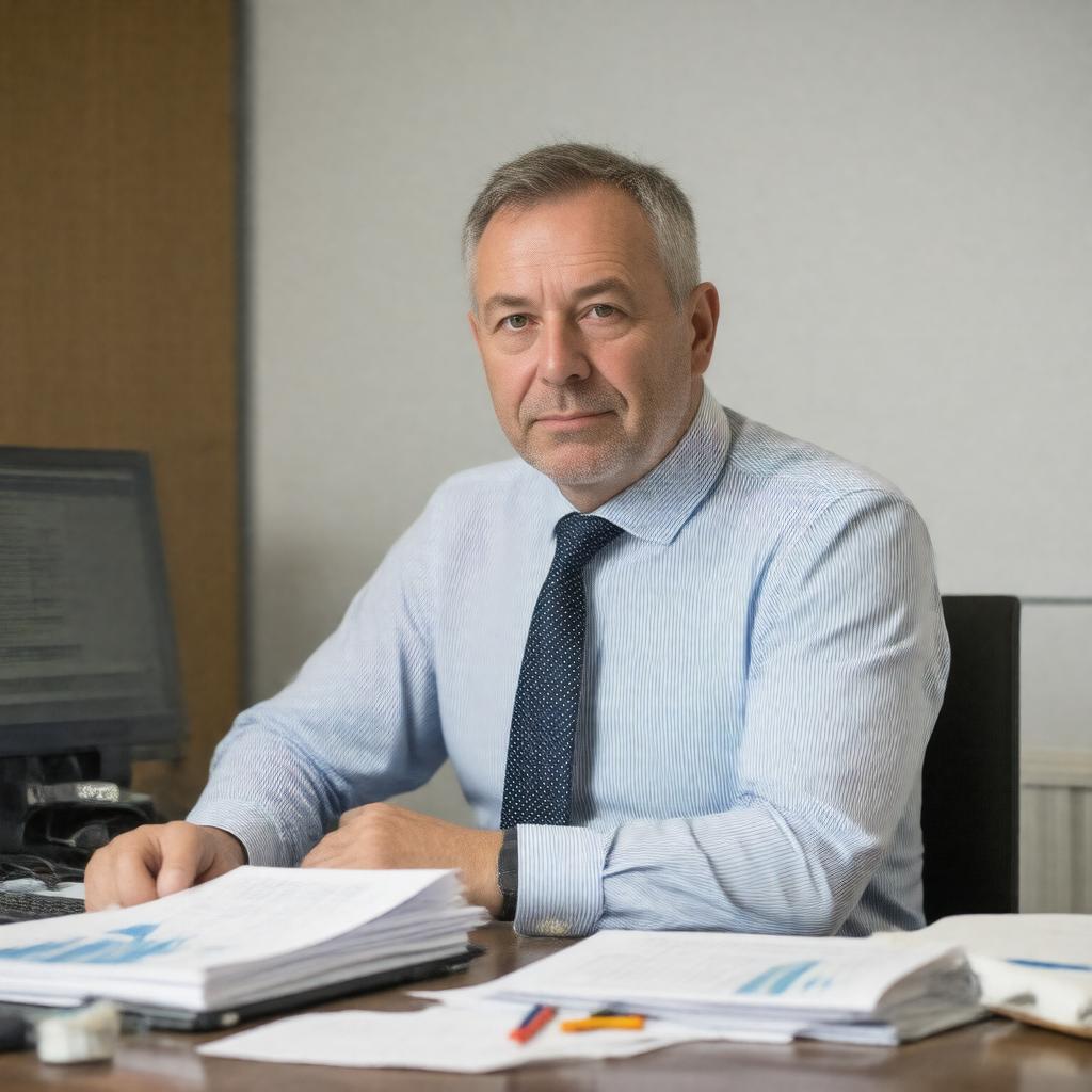 AI-created image of Paul Marchant