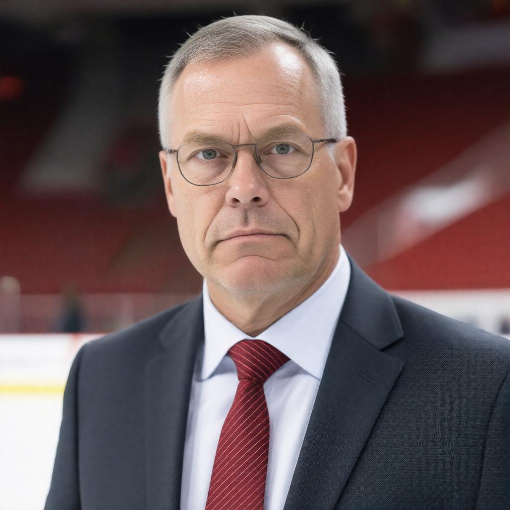 AI-created image of Paul Maurice