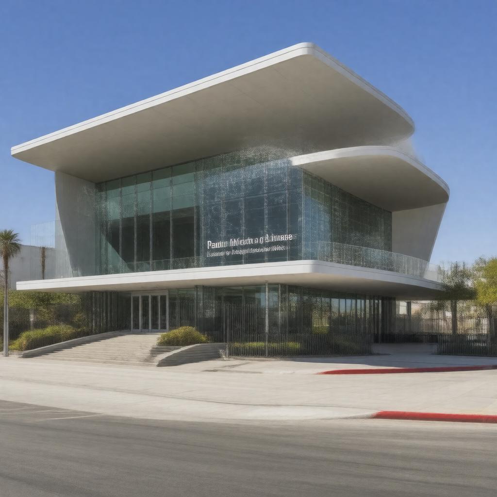 AI-created image of Paul Merage School of Business