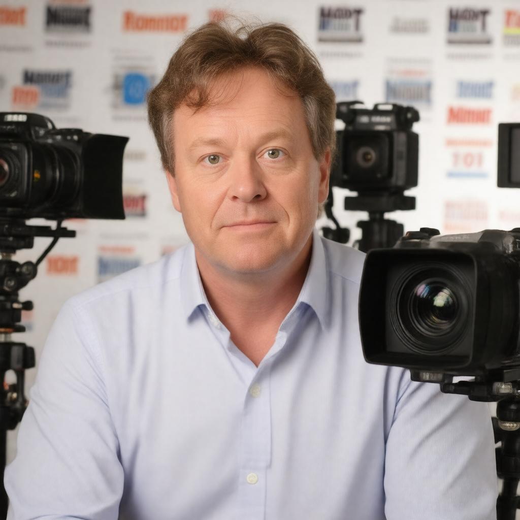 AI-created image of Paul Merton