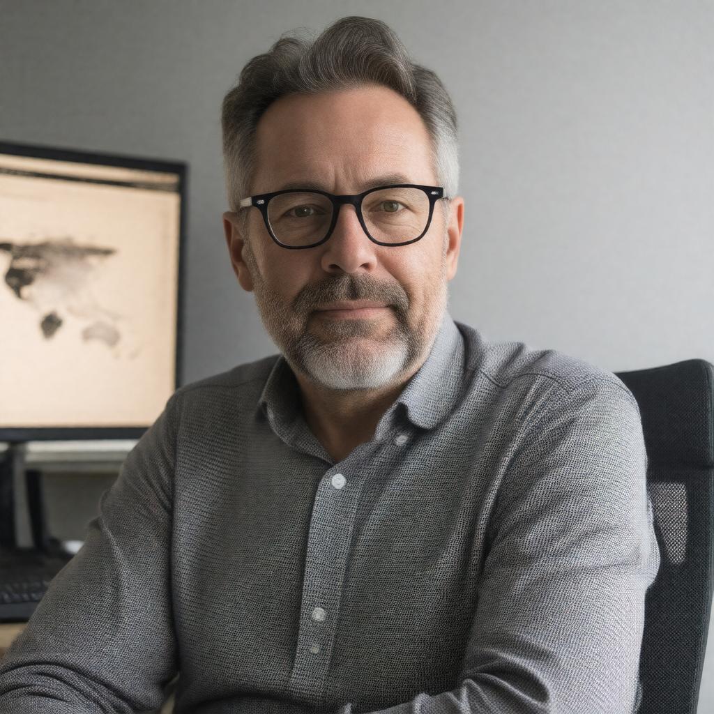 AI-created image of Paul Mockapetris