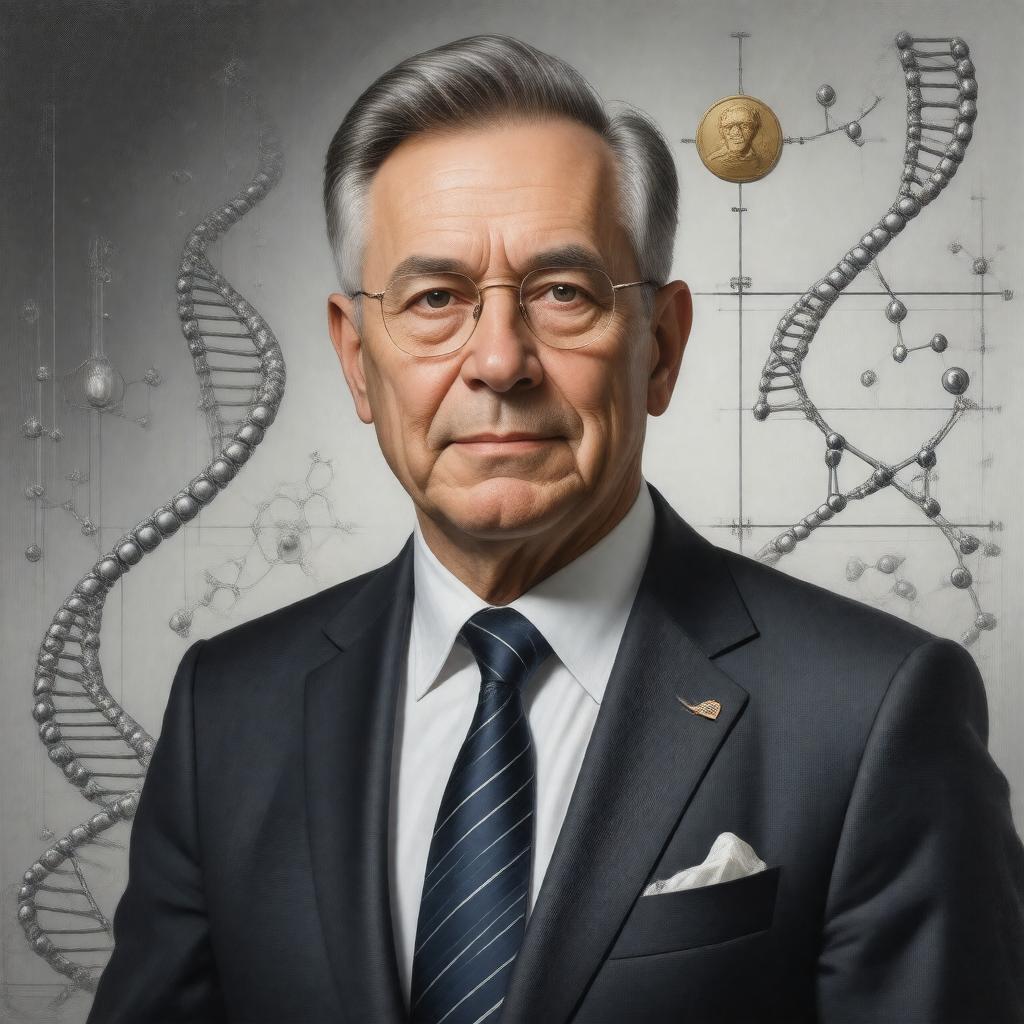 AI-created image of Paul Modrich
