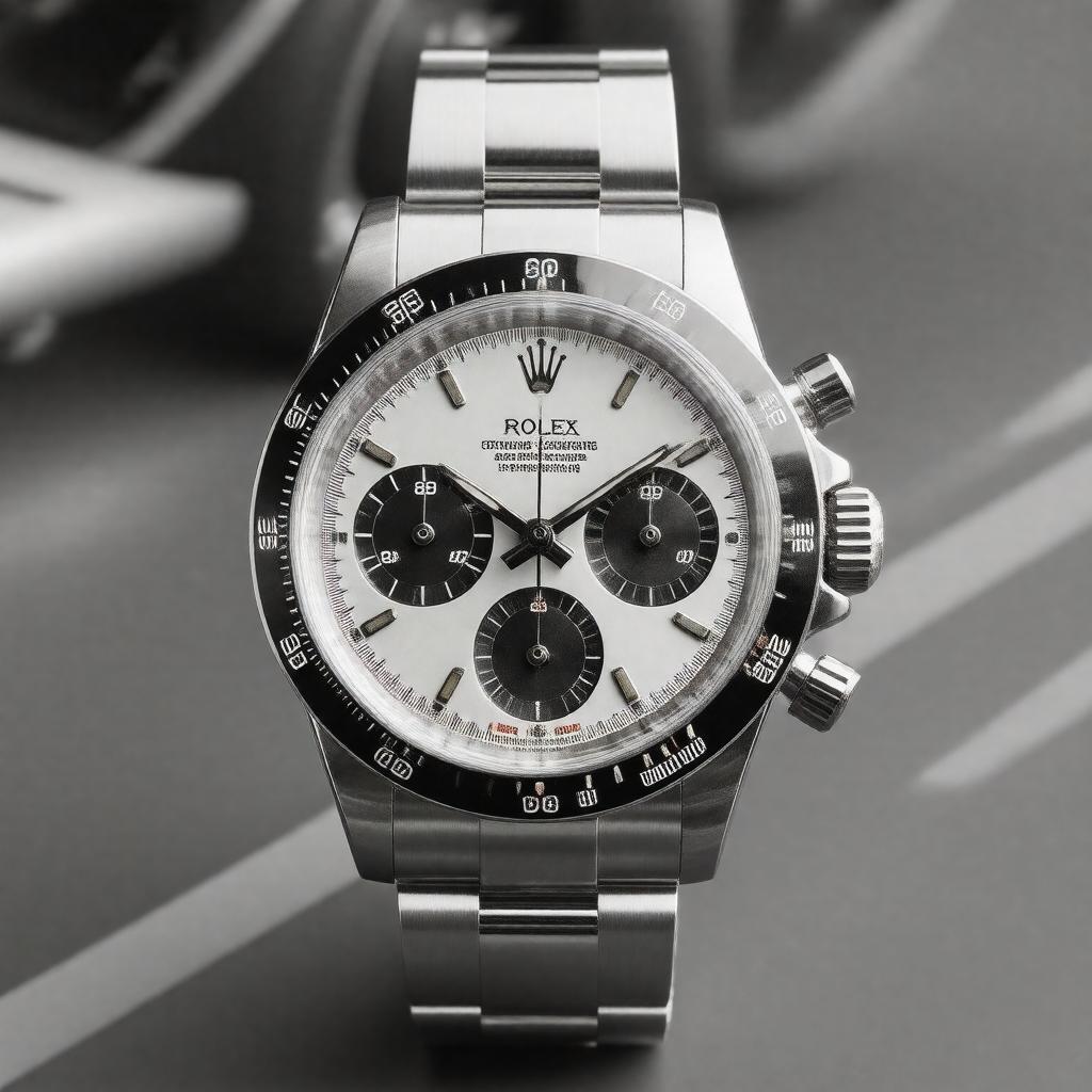 AI-created image of Paul Newman's Daytona