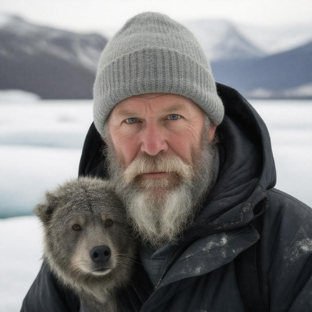 AI-created image of Paul Nicklen