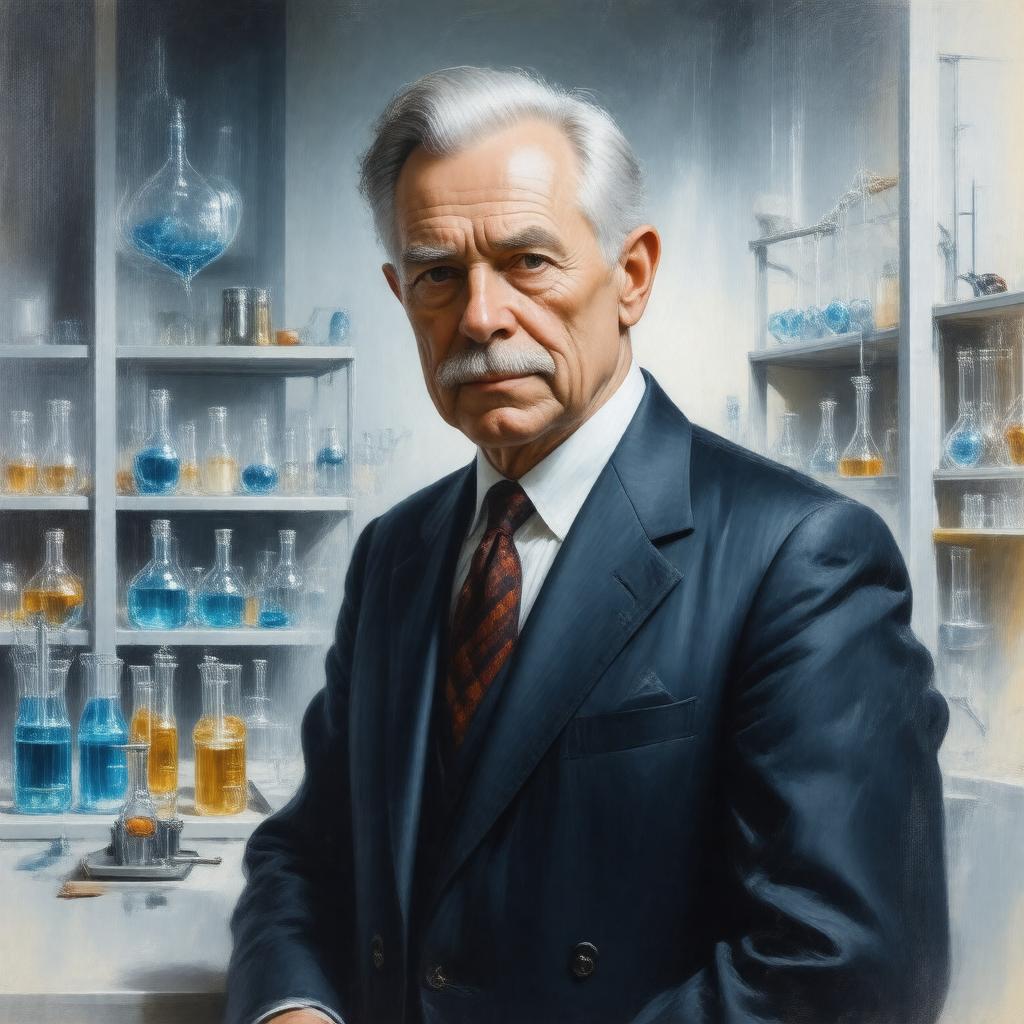 AI-created image of Paul Nurse