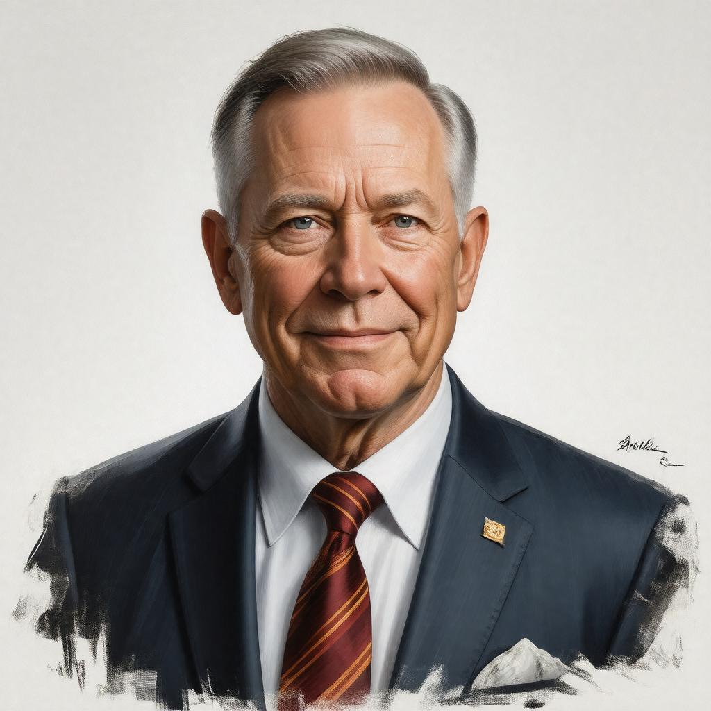 AI-created image of Paul O'Neill