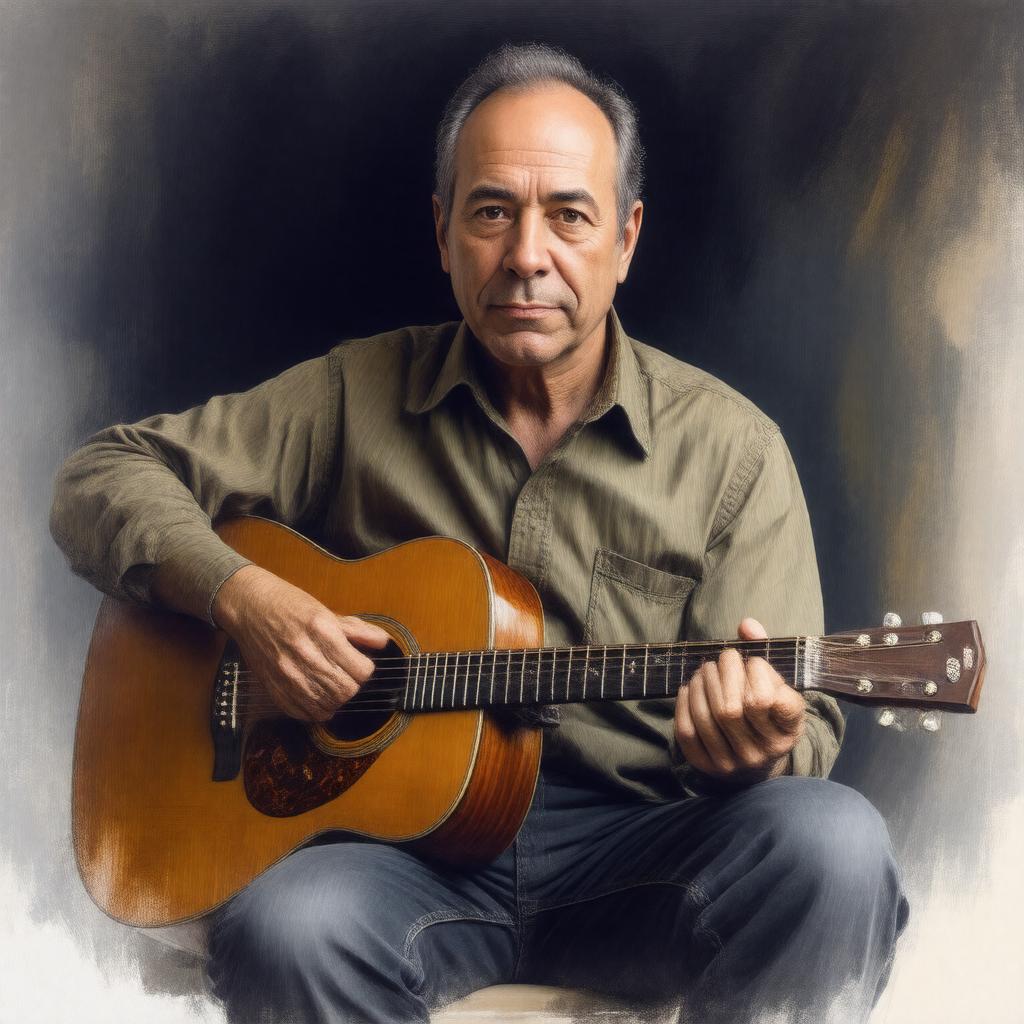 AI-created image of Paul Simon