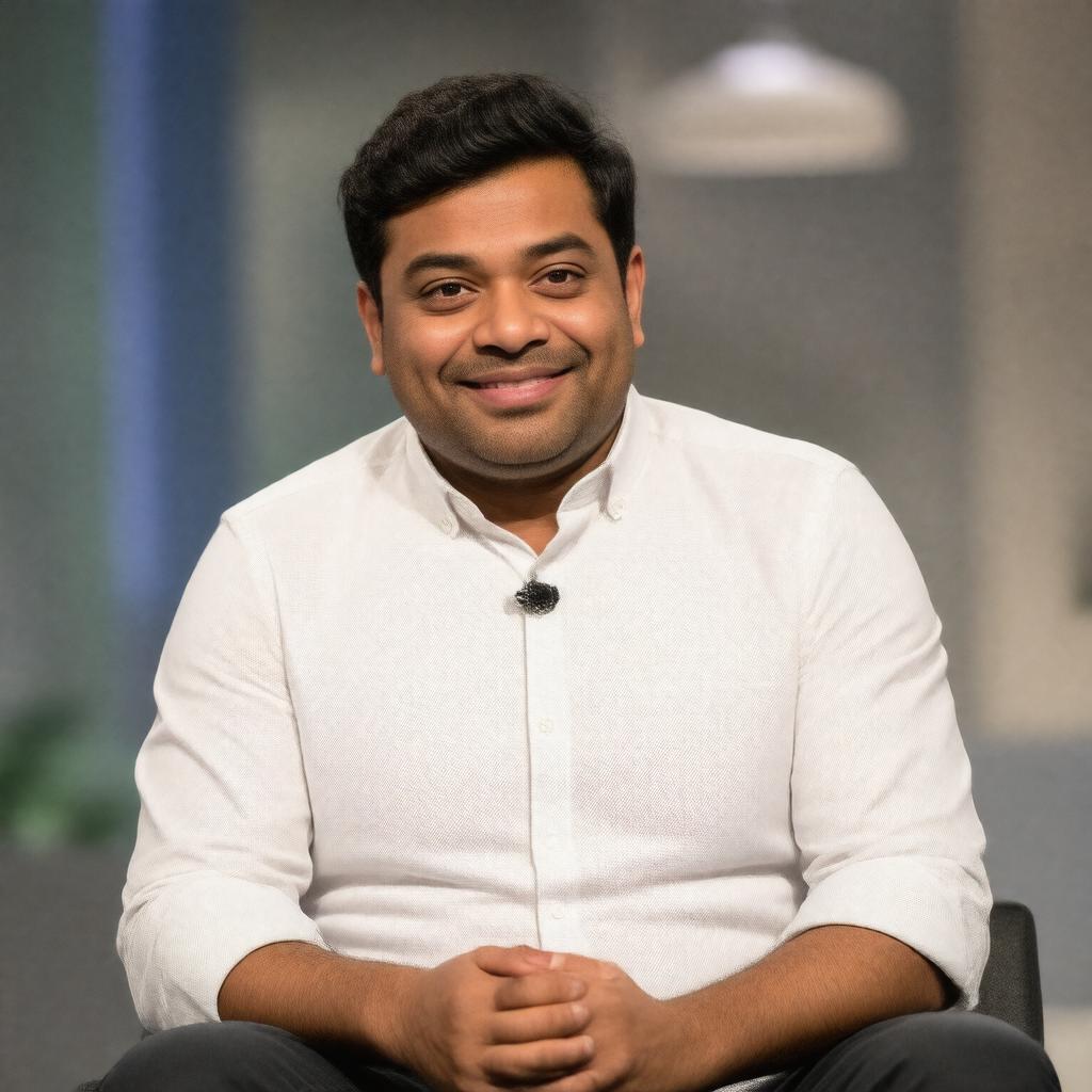 AI-created image of Paul Sinha