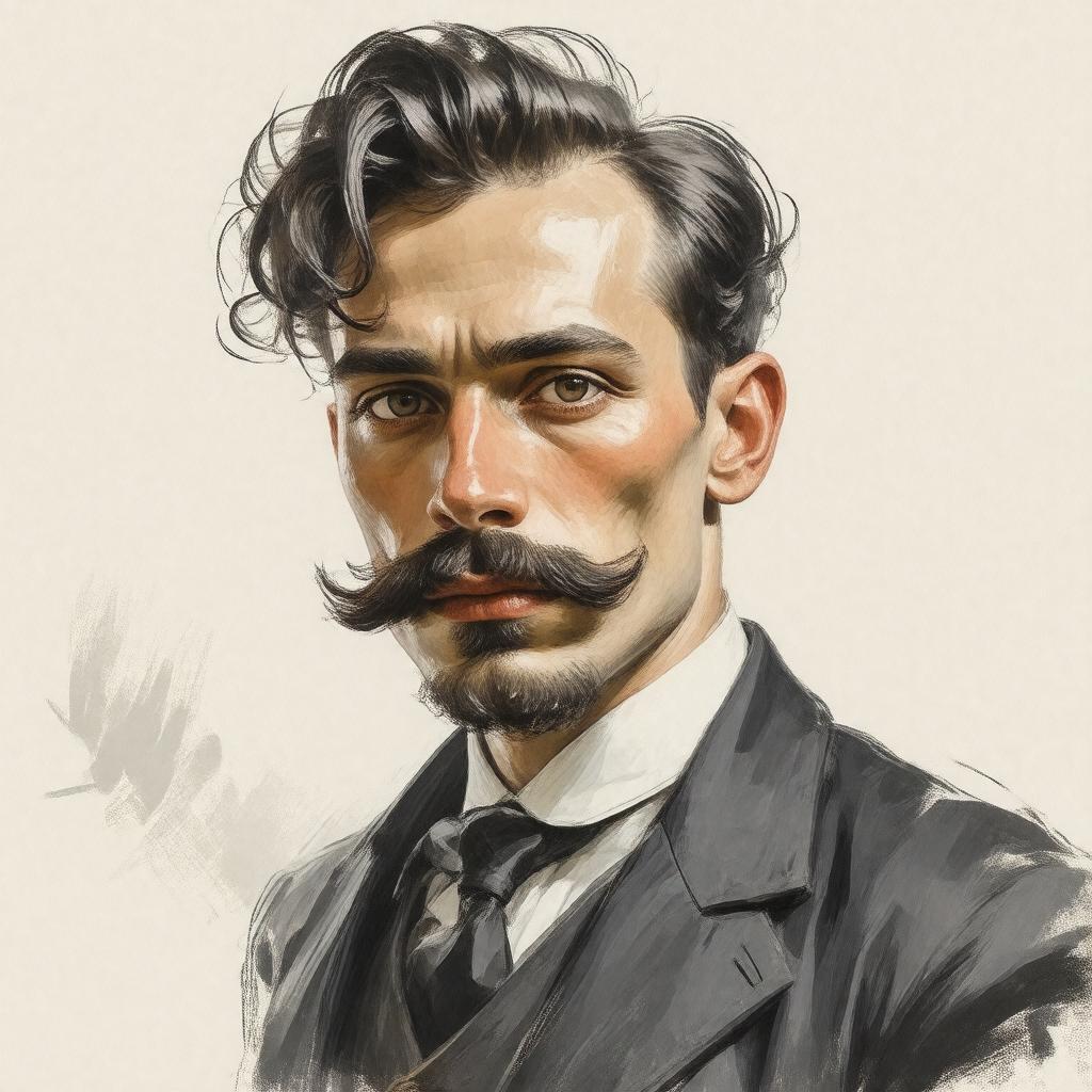 AI-created image of Paul Thiriat