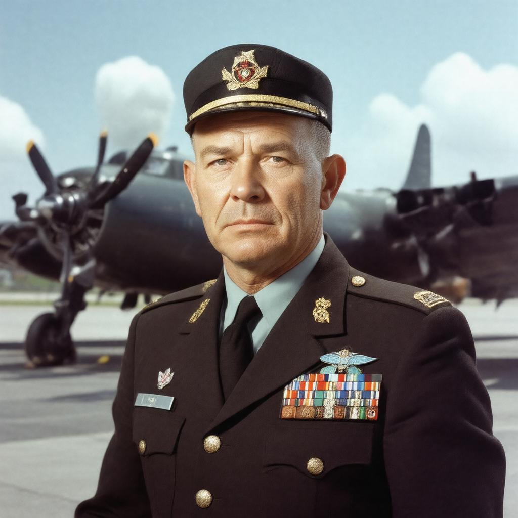 AI-created image of Paul Tibbets