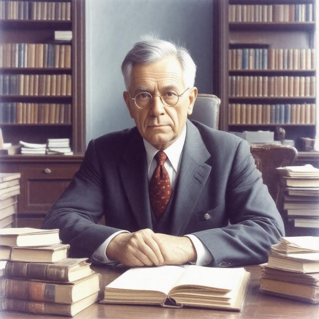 AI-created image of Paul Tillich