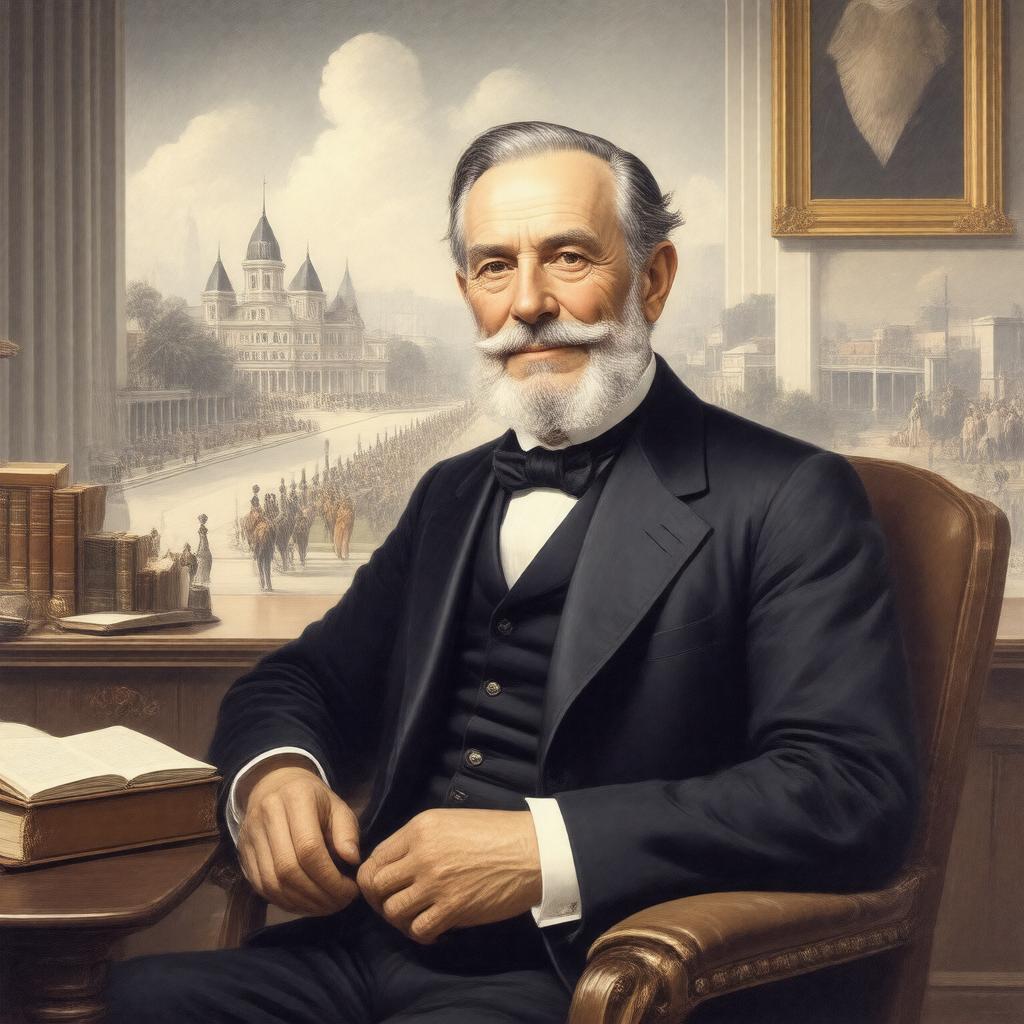 AI-created image of Paul Tulane