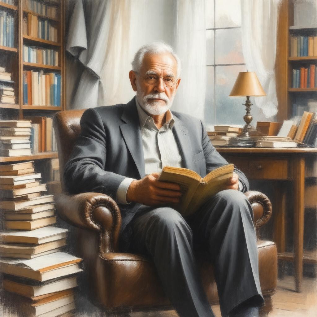 AI-created image of Paul Watzlawick