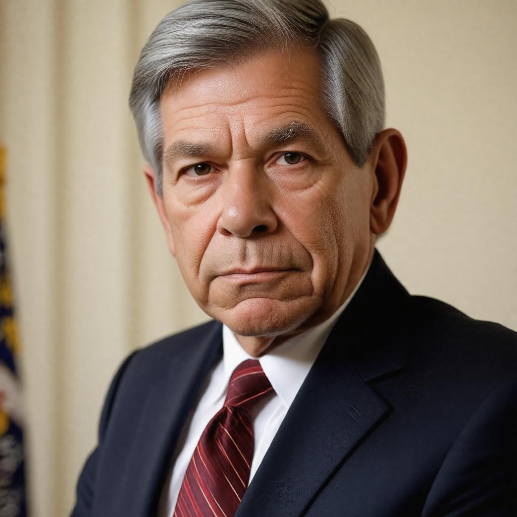 AI-created image of Paul Wolfowitz