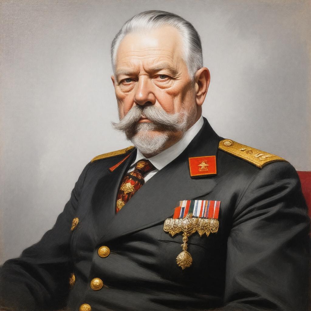 AI-created image of Paul von Hindenburg