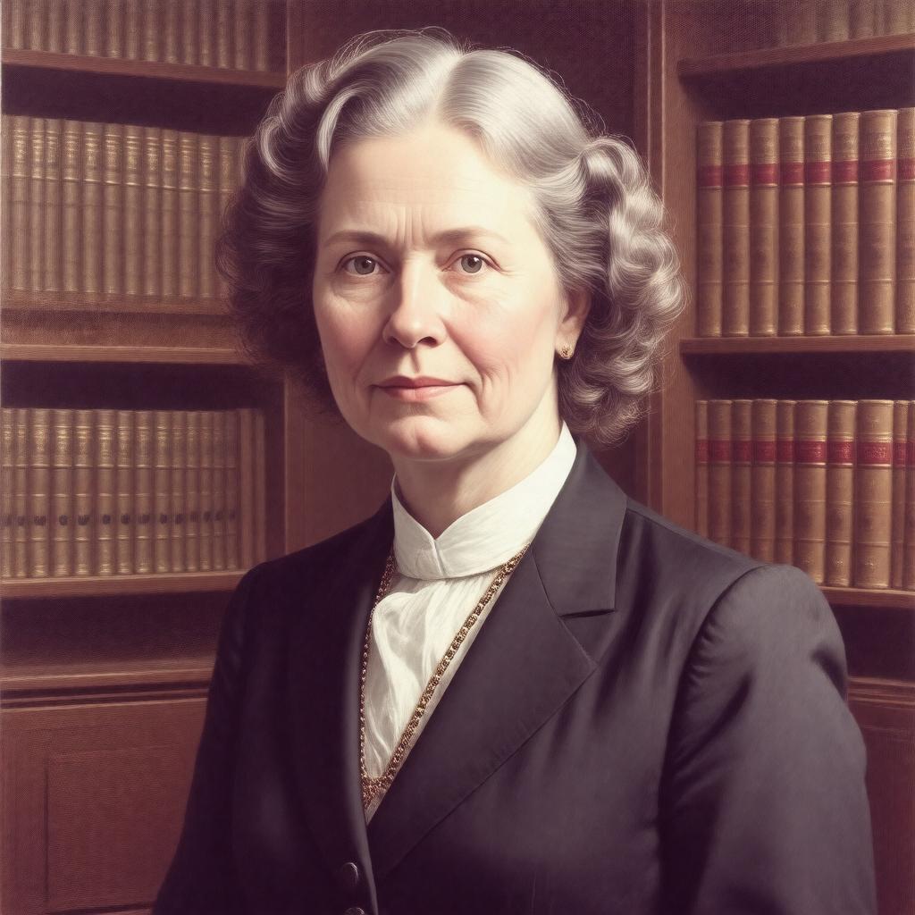 Click to view larger image AI-created image of Pauline Taylor Barnum