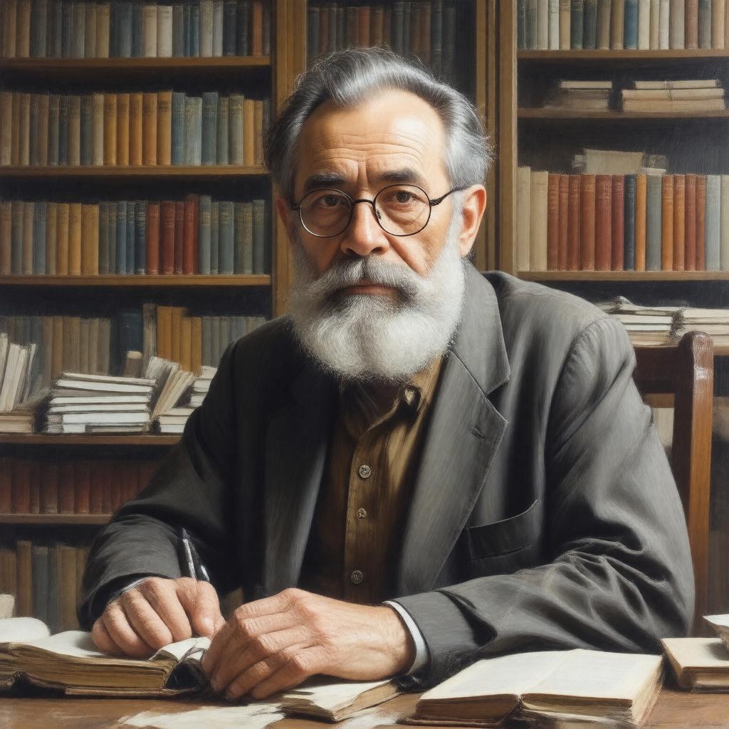 AI-created image of Paulo Freire