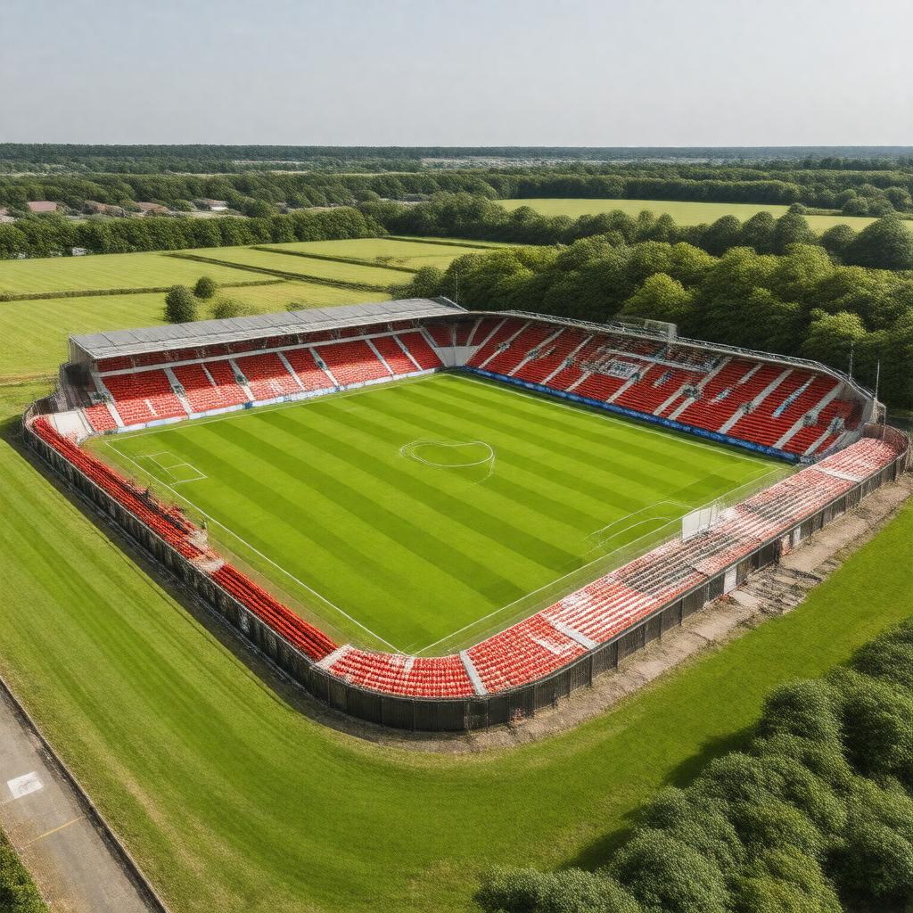 Click to view larger image AI-created image of Paulton Rovers Football Club