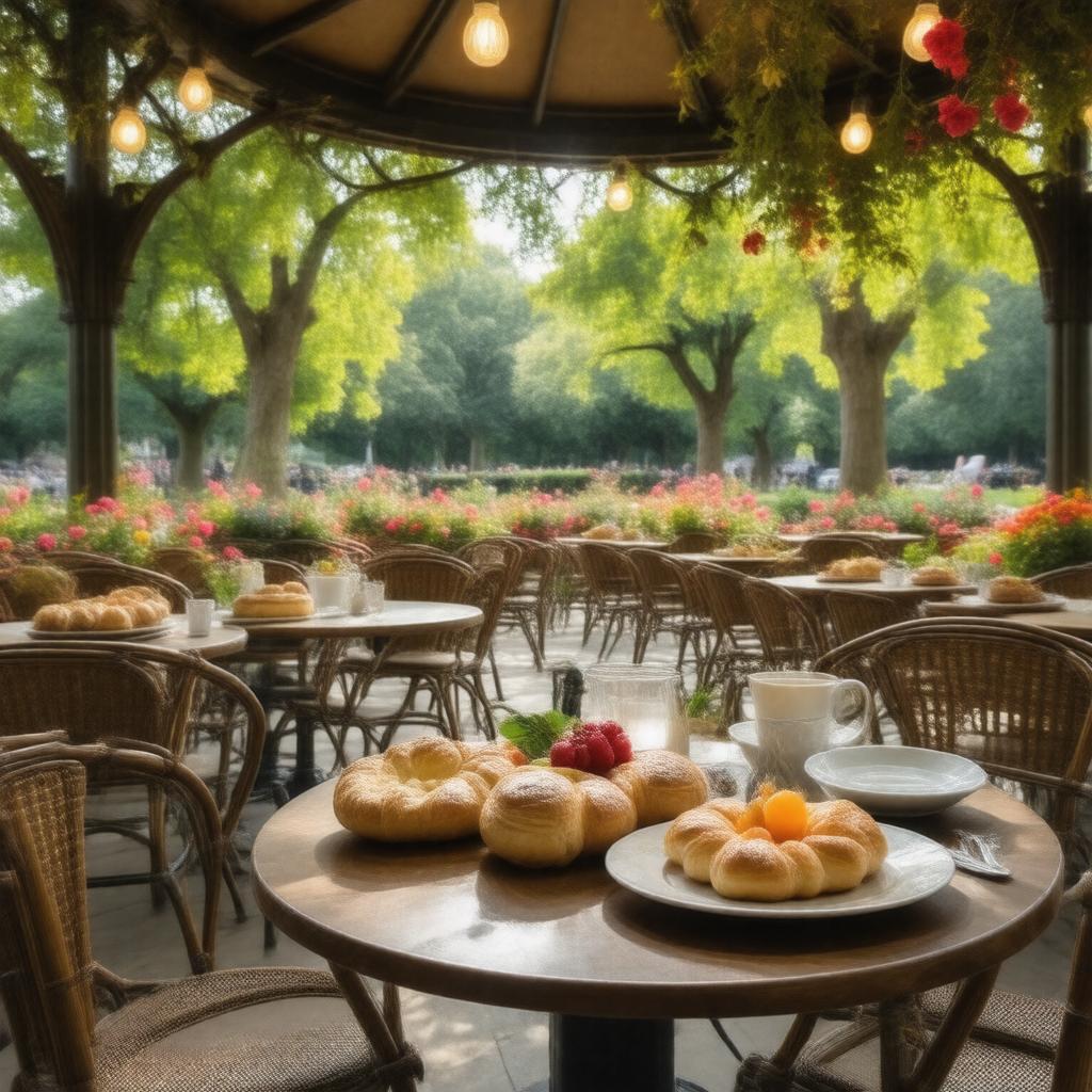 AI-created image of Pavilion Café