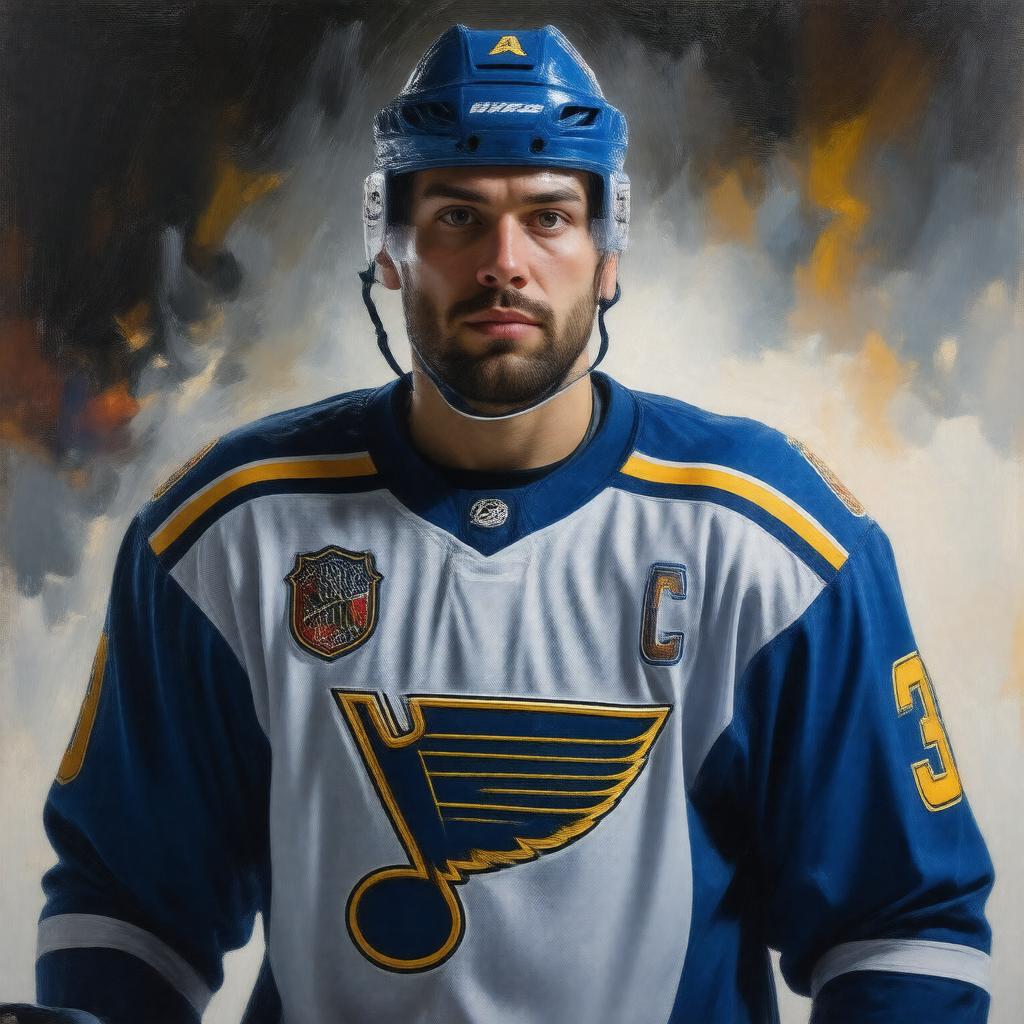 AI-created image of Pavol Demitra