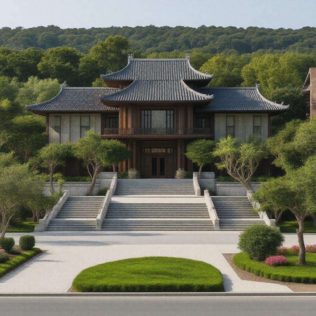 AI-created image of Peabody Essex Museum