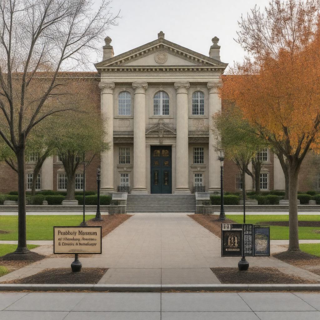 Click to view larger image AI-created image of Peabody Museum of Archaeology and Ethnology