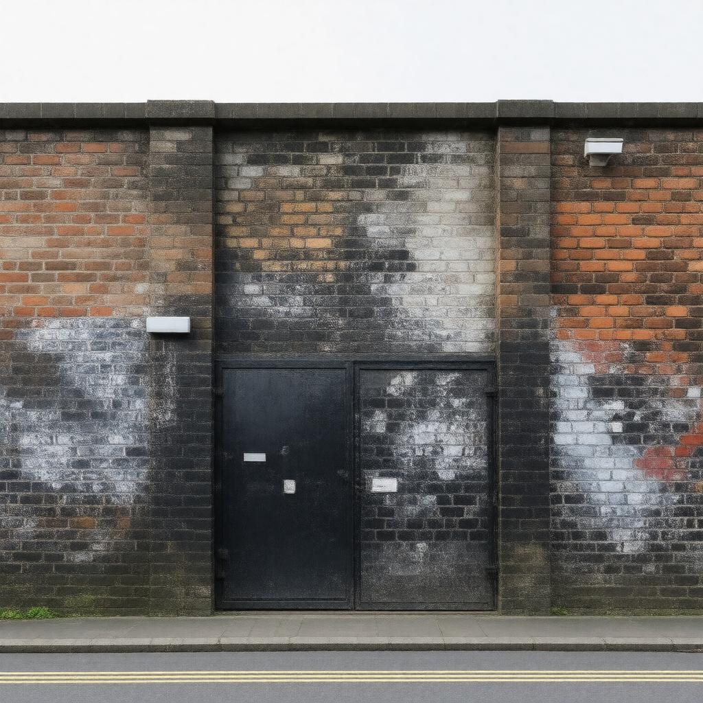 AI-created image of Peace Walls