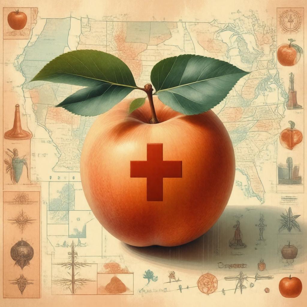 AI-created image of Peach State Health Plan