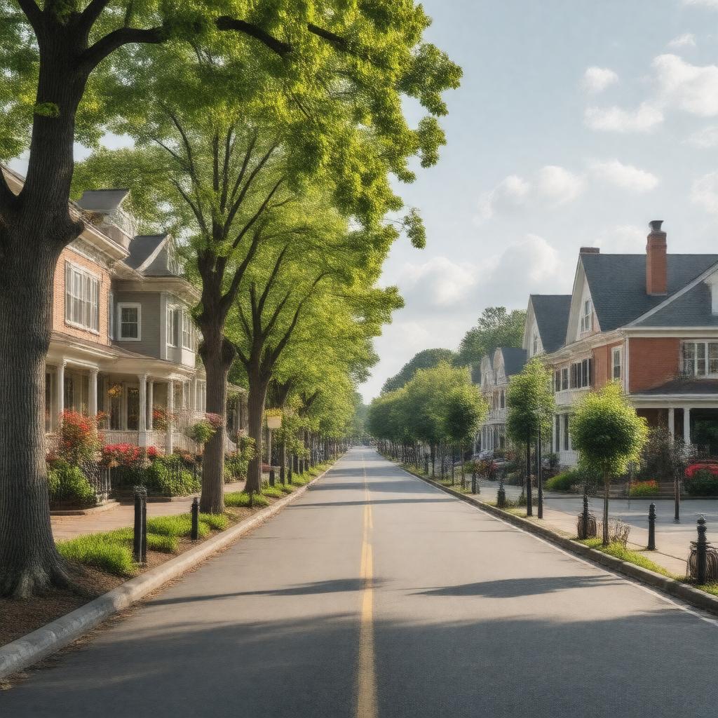 AI-created image of Peachtree Battle