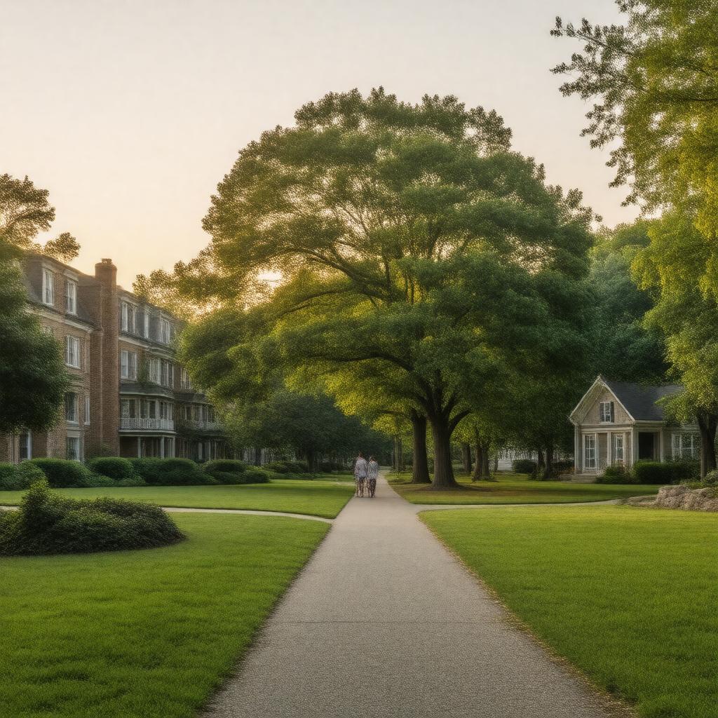 AI-created image of Peachtree Park