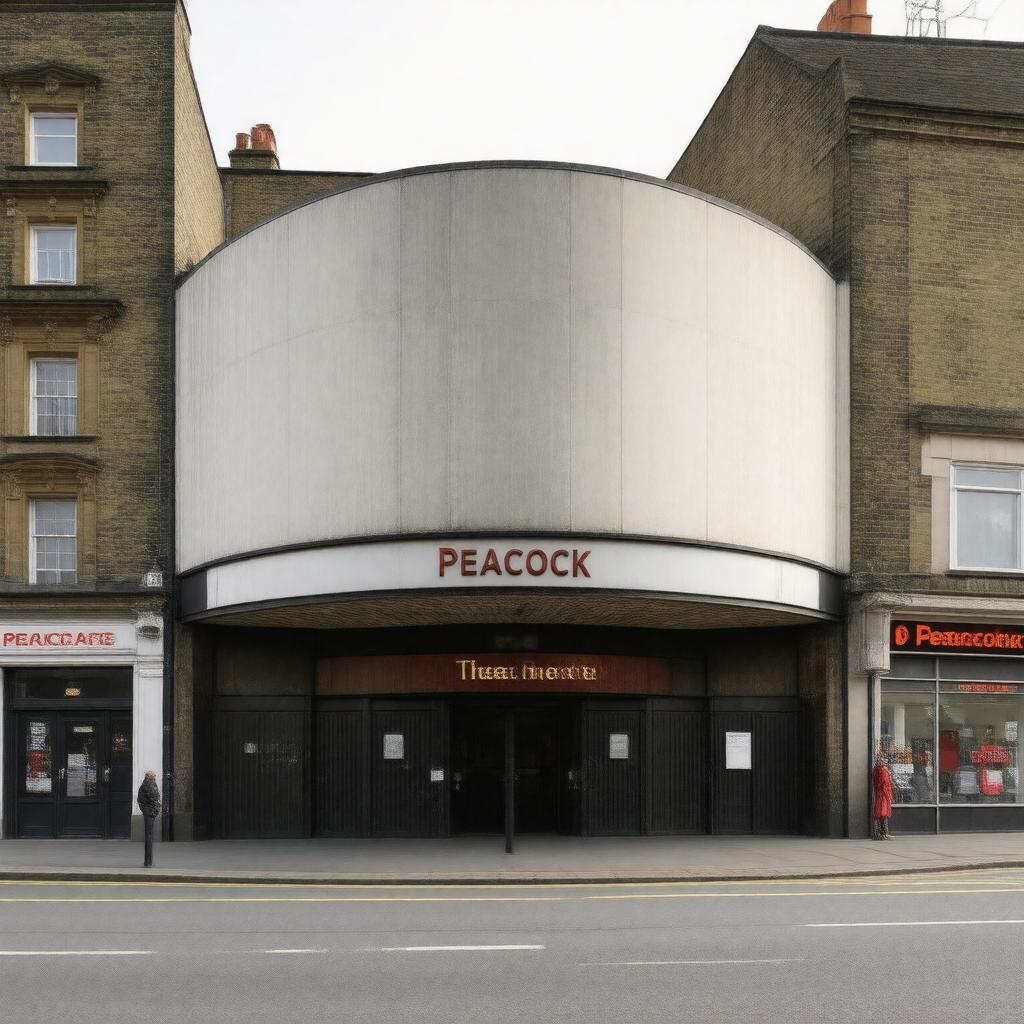 AI-created image of Peacock Theatre