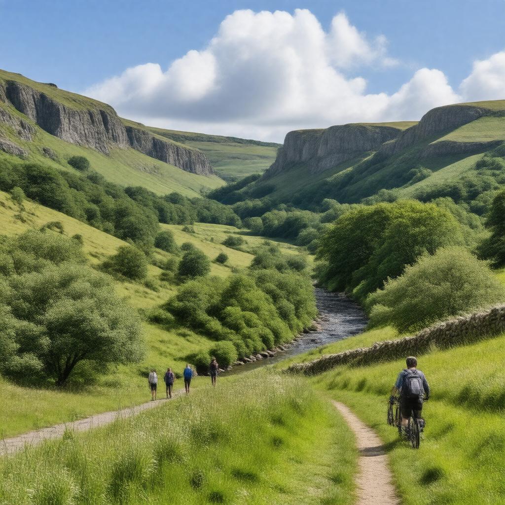 AI-created image of Peak District