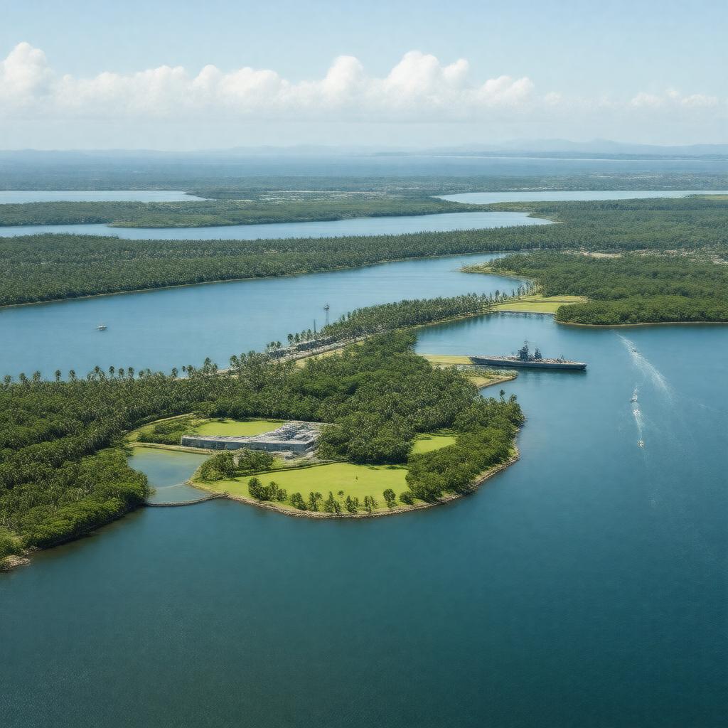 AI-created image of Pearl Harbor